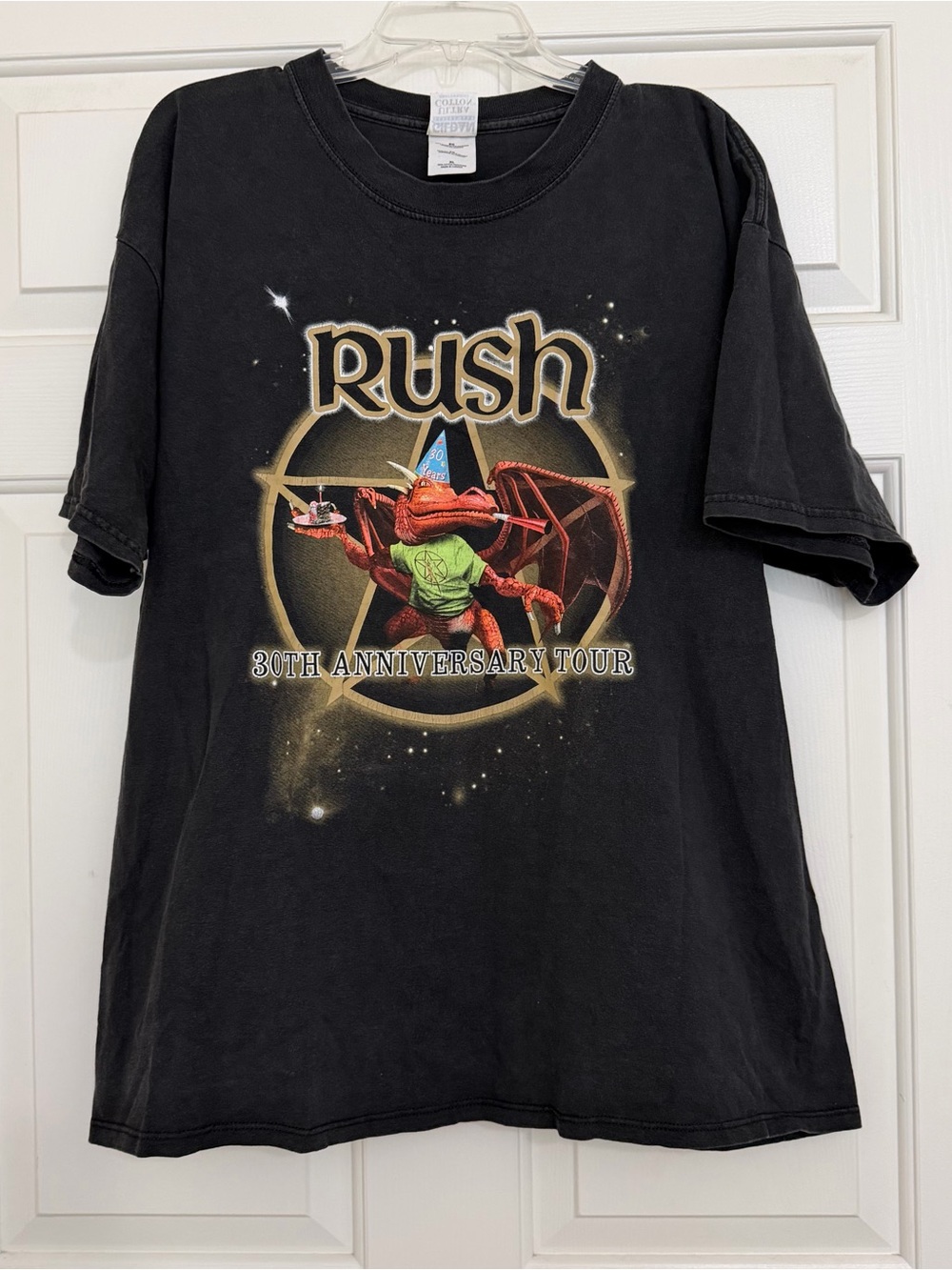 Vintage Y2K Rush 2004 30th Anniversary Concert Tour Band Tee Size XL